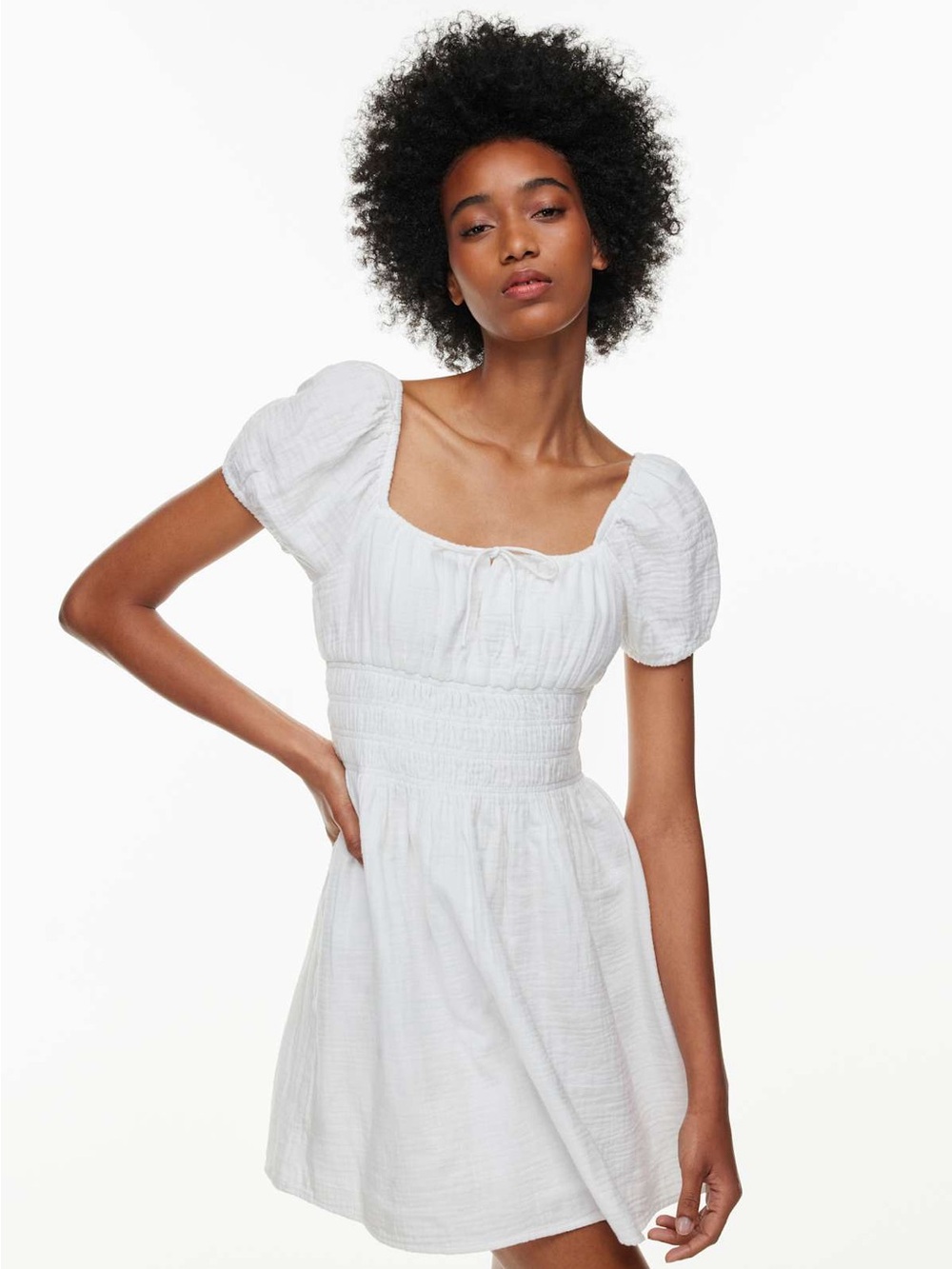 Little Moon | S | Kay Dress in white